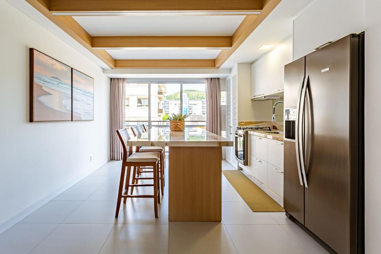 Apartamento moderno e sofisticado em Jurerê 200m do mar JRR103 Apartamento Florianópolis Exterior foto