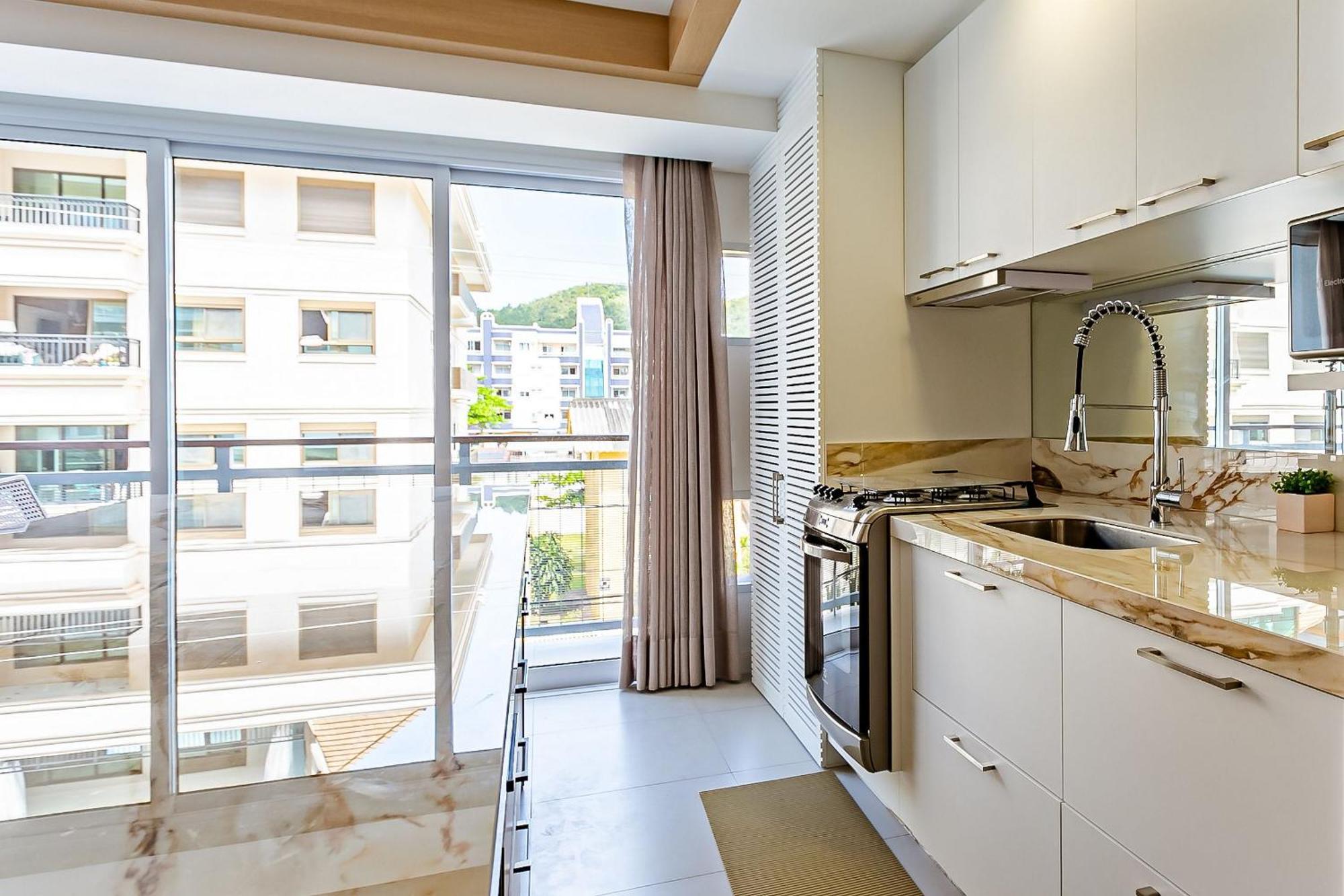 Apartamento moderno e sofisticado em Jurerê 200m do mar JRR103 Apartamento Florianópolis Exterior foto